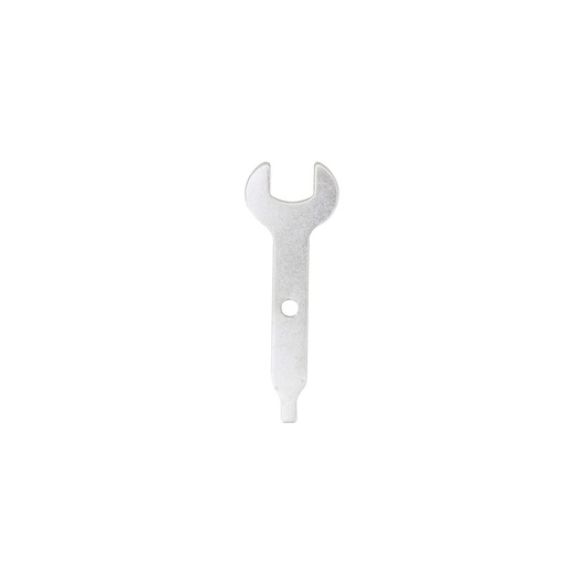 BLACKDECKER RT18KA metal wrench, open-end tool, front view on white background.